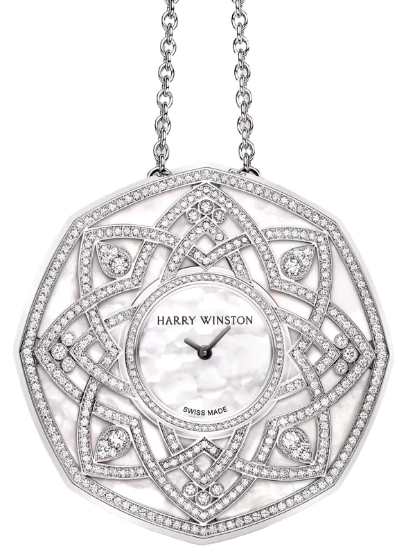 Harry Winston Кулон-часы Secret Pendant HJTQHM48WW001