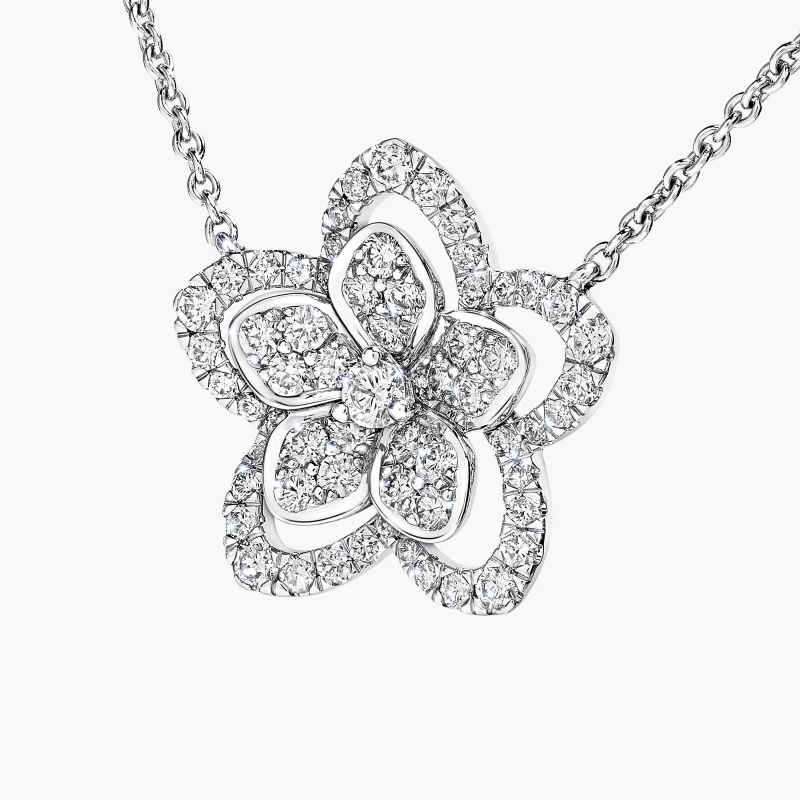 GRAFF WILD FLOWER DIAMOND PENDANT RGP775 2