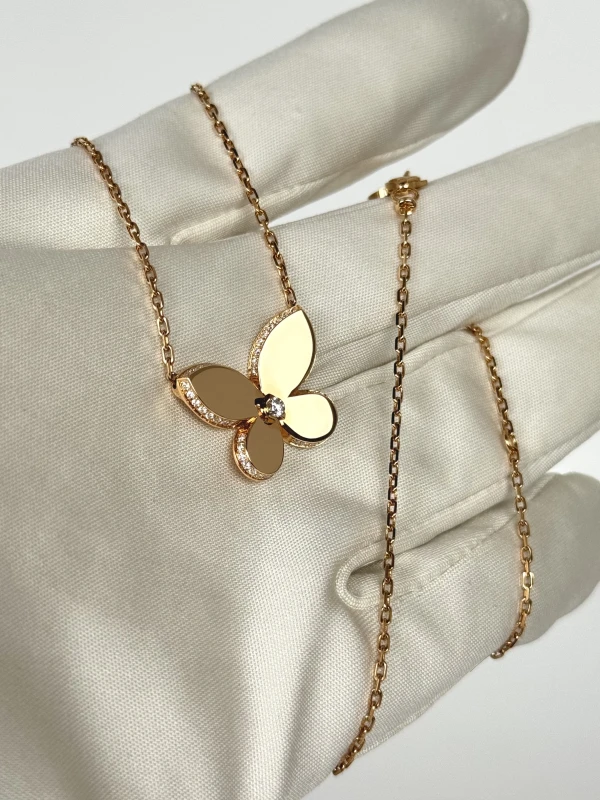 Graff PAVE BUTTERFLY PENDANT RGP812R 3