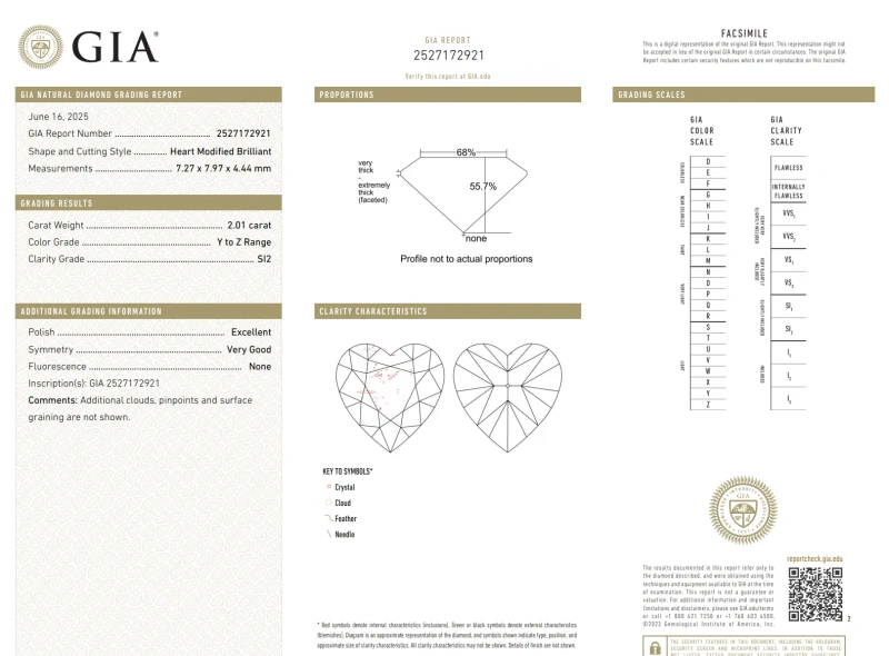 Earrings without a brand С БРИЛЛИАНТАМИ 2.01 CT Y TO Z RANGE/SI1 - 2.01 CT Y TO Z RANGE/SI1 2.01 CT Y TO Z RANGE/SI1 - 2.01 CT Y TO Z RANGE/SI1 2