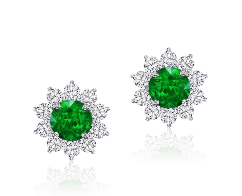 DeRosa Emerald 2,32 ct and Diamond 1,39 ct Earrings E6413717 1