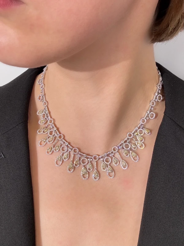 RalfDiamonds DIAMONDS 14.67 CT NECKLACE RD14.67 2