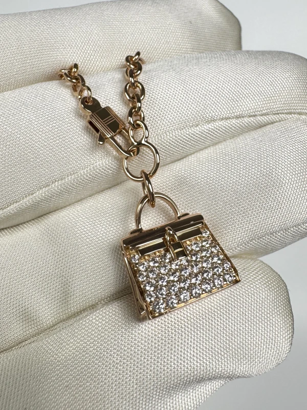 HERMES Amulettes Kelly Bracelet (Size 17) 20AI243994 4