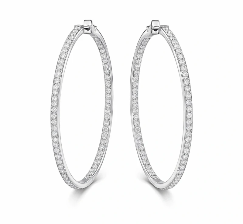 CONGO MEDIUM EARRINGS 7.54 CT