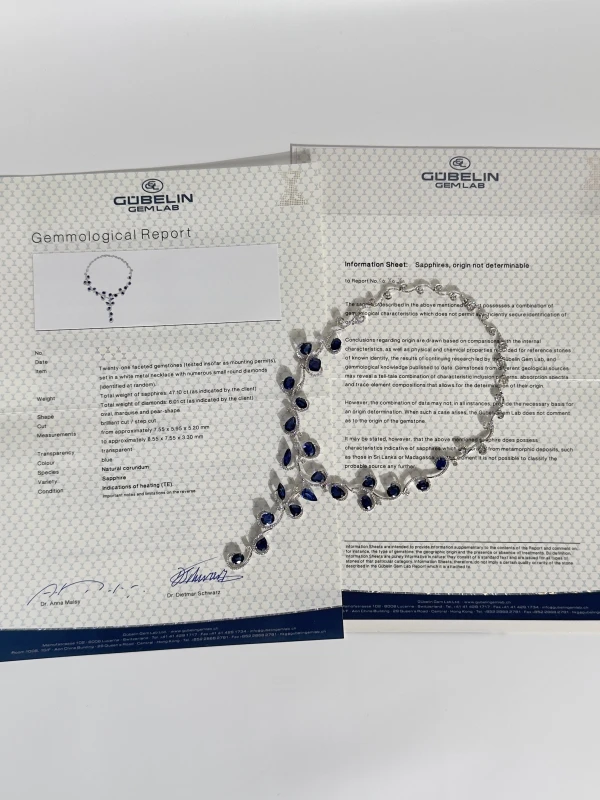 RalfDiamonds SAPPHIRE&DIAMONDS NECKLACE 13070161 7