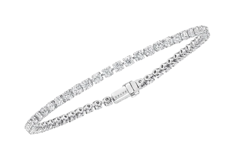 Round Diamond 5,30 ct Slim Bracelet (SIZE 16.5)