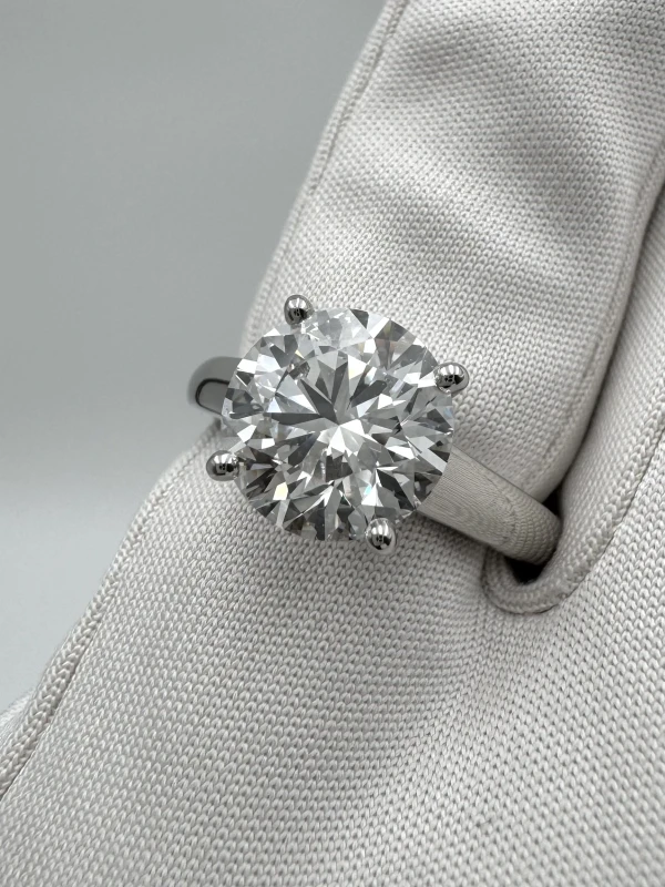 Cartier 1895 SOLITARE RING 3.02 CT E/VS1 (SIZE 50) 3.02 CT E/VS1 4