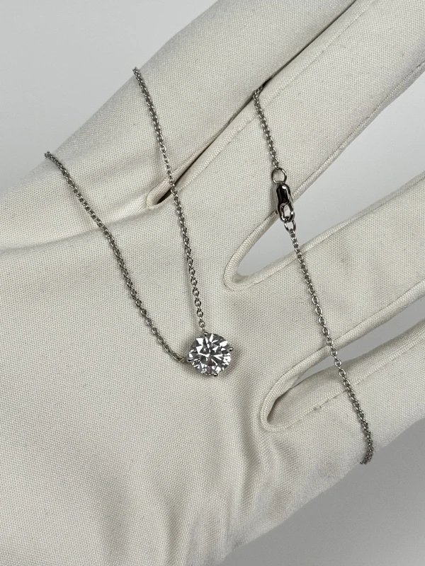 СЕРЬГИ NO NAME ПОДВЕСКА ROUND DIAMOND 2.05CT I/SI1 GIA 2.05ct I/SI1 4
