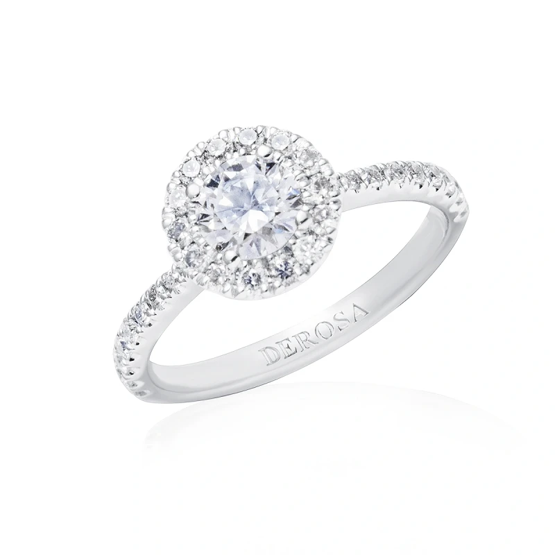 ROUND DIAMOND RING 0.67 CT