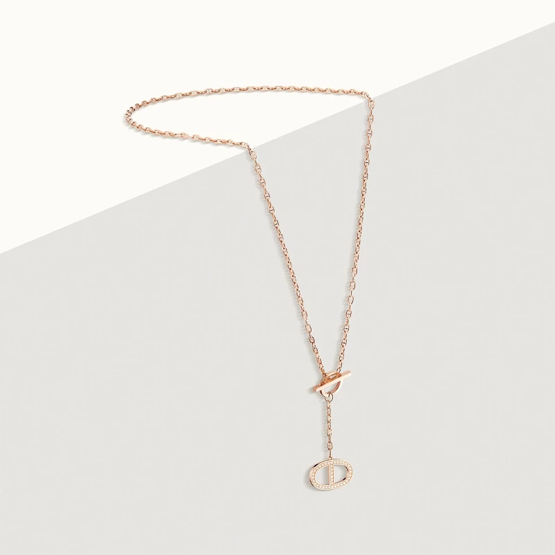 Hermès Chaine d'ancre Contour pendant, large model H122303B 1