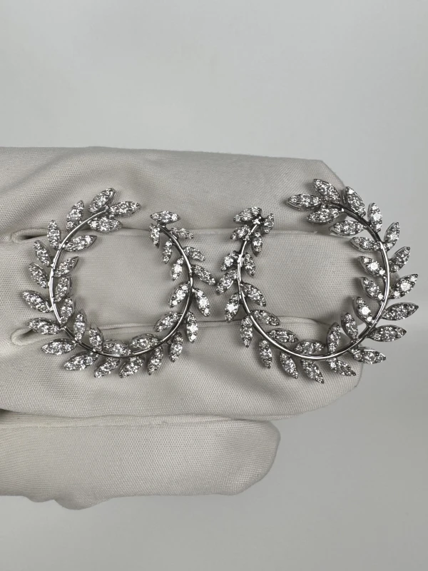 RalfDiamonds FLOWER DIAMOND EARRINGS RFD2345 3