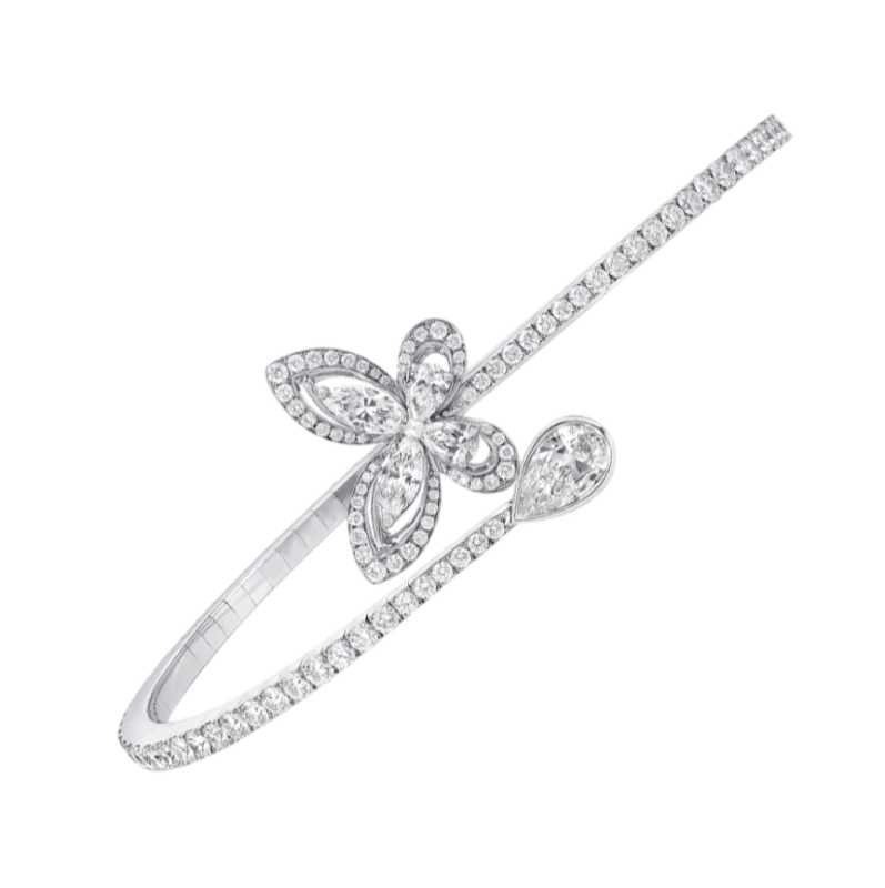 GRAFF Butterfly Diamond 3.38 ct Bracelet (SIZE L) RGB266 1