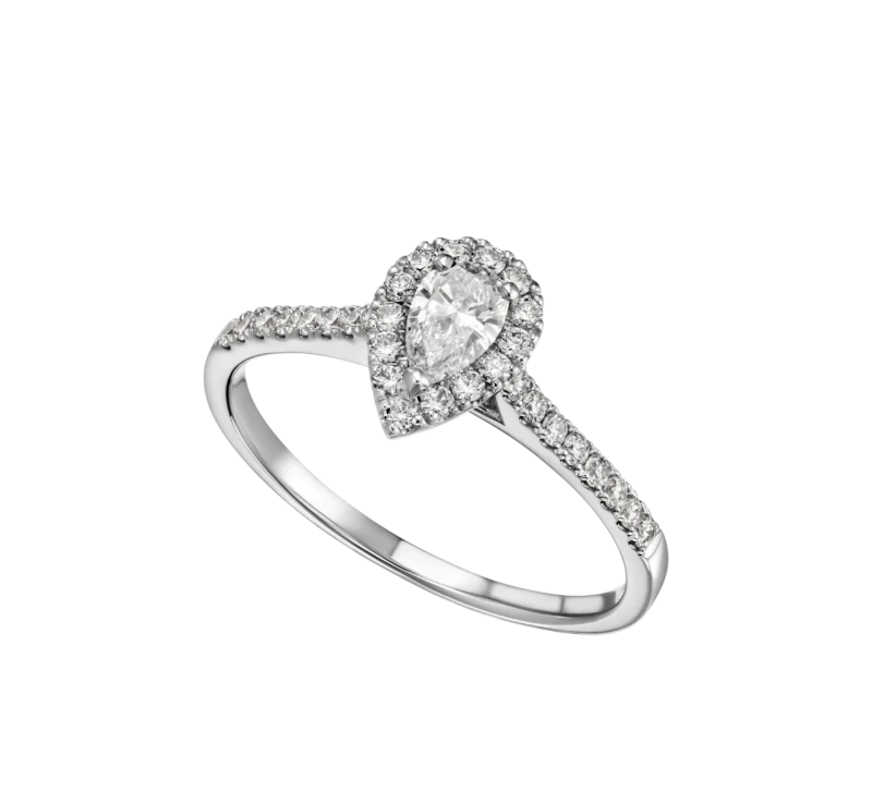Crivelli Кольцо из белого золота с бриллиантами 035-VR25671/98462981 1