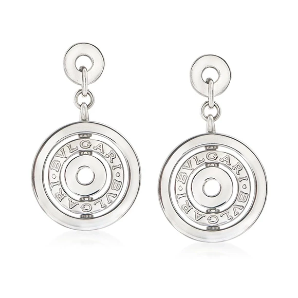 ASTRALE CLIP-ON CIRCLE DROP EARRINGS