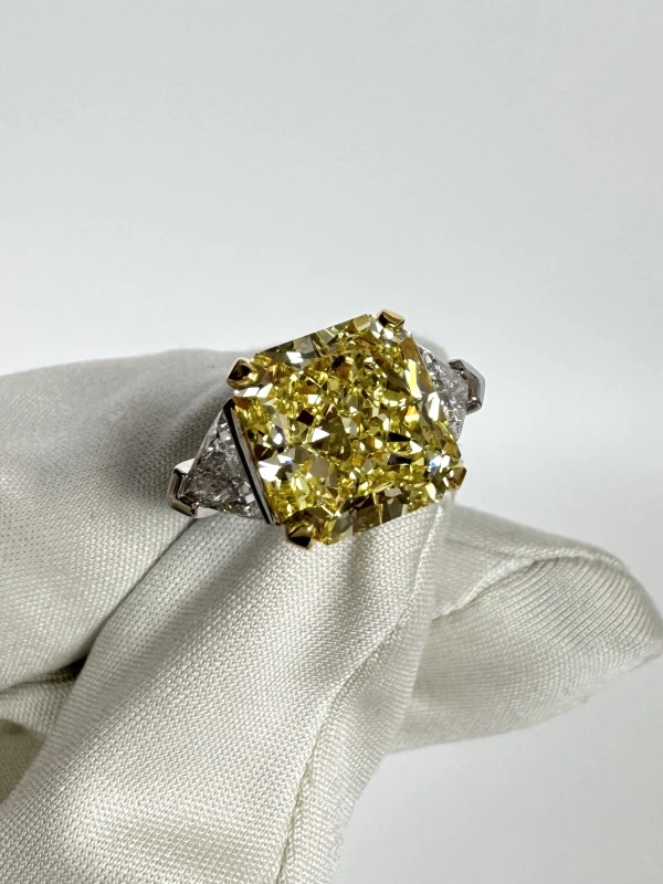 GRAFF Кольцо С бриллиантом  6.06 Fancy Intense Yellow 6.06 Fancy Intense Yellow 3