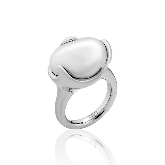 BAROQUE PEARL RING