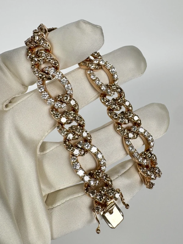 Crivelli WHITE & BROWN DIAMOND 21.09 CT BRACELET CRbr7361 2