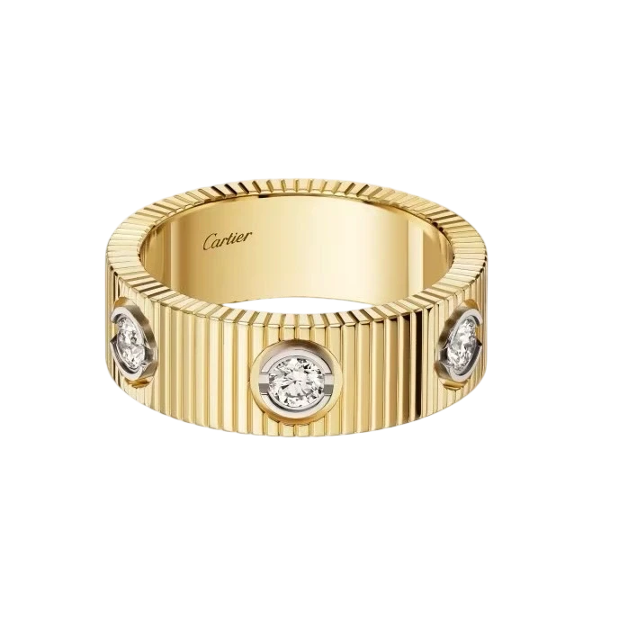 LOVE UNLIMITED RING, 6 DIAMONDS (SIZE 53)