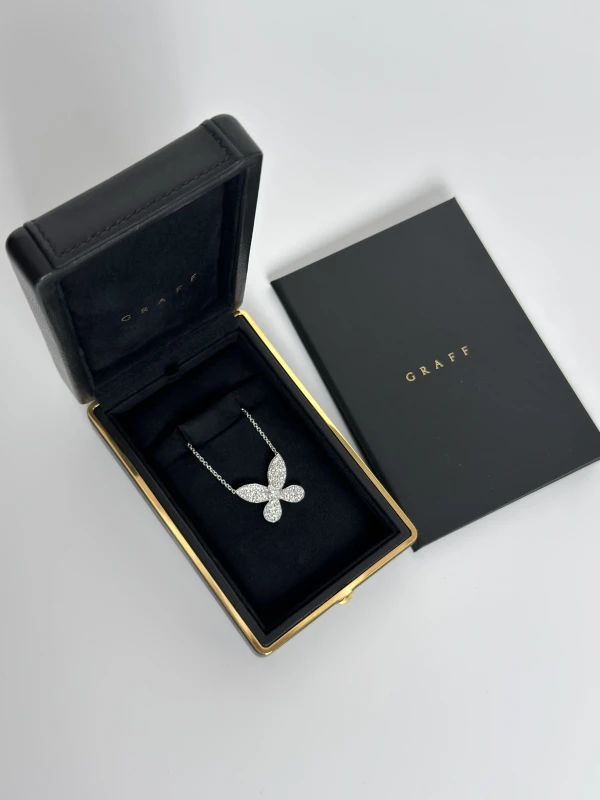 Graff DIAMOND PAVE BUTTERFLY PENDANT RGP255 6