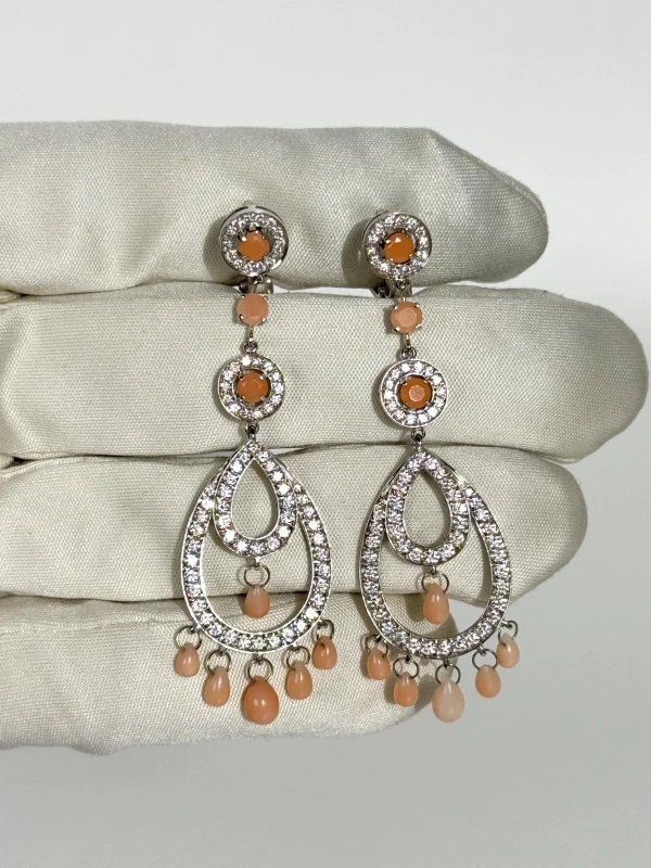 Boucheron AVA CORAL EARRINGS JCO00213 3