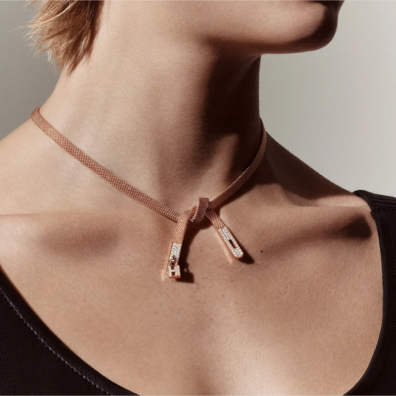 HERMES Kelly Gavroche Necklace H222205B 00ST 2