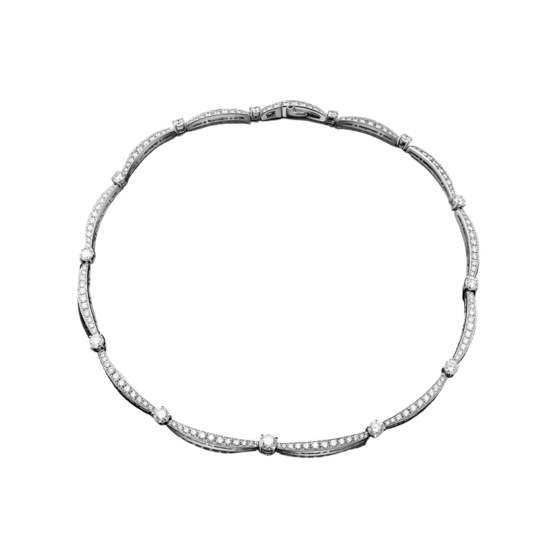 ROUND DIAMONDS NECKLACE