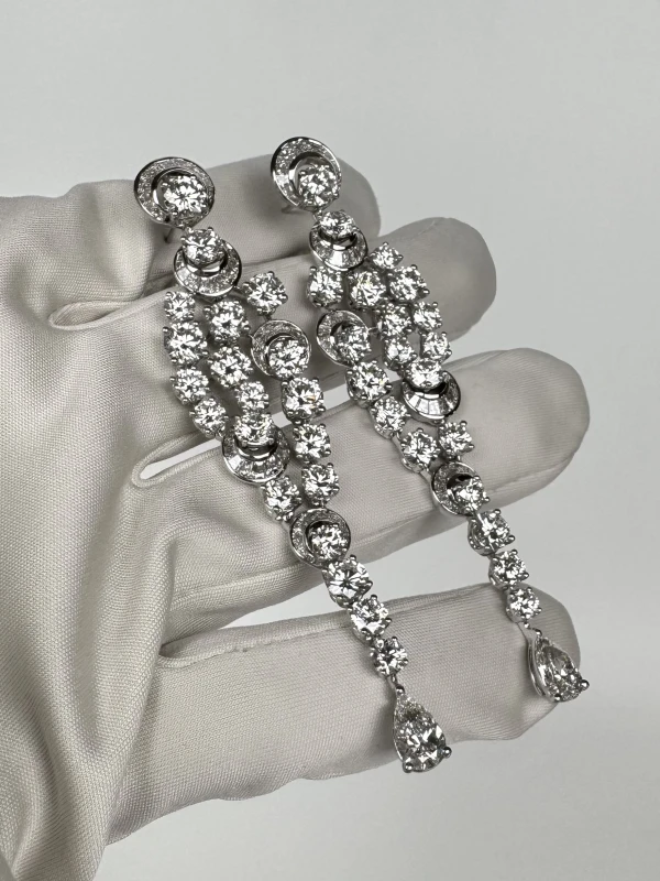 Graff DIAMOND 25.00 CT EARRINGS RGE25ct 4