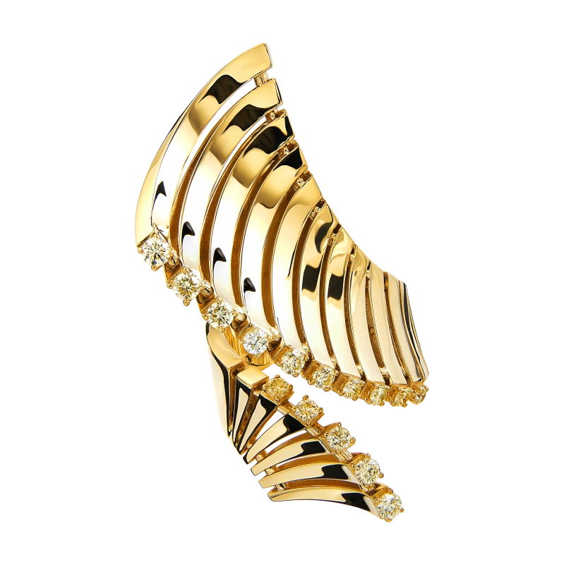 VITO YELLOW GOLD RING