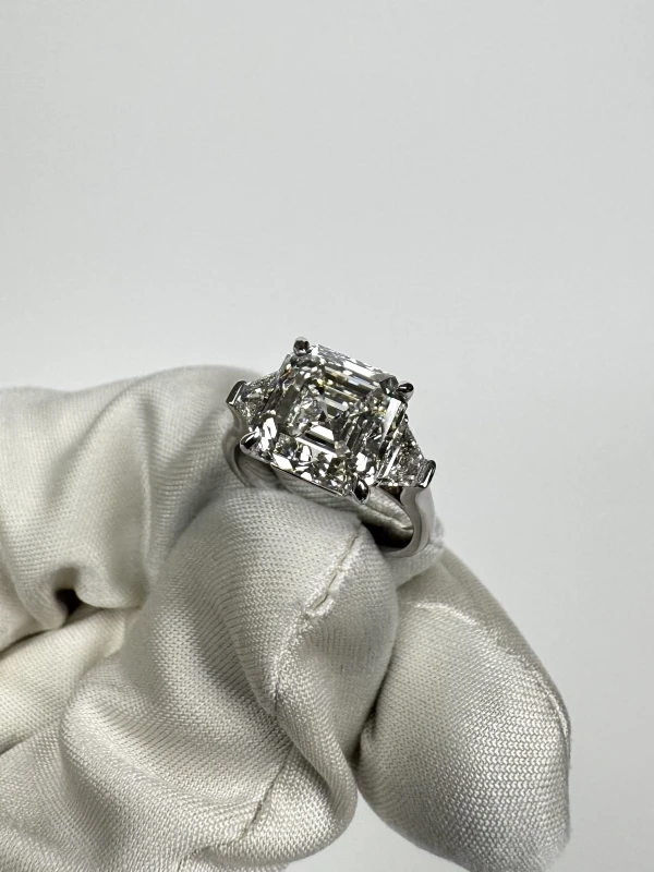 СЕРЬГИ NO NAME ASHER DIAMOND 4.15 CT H/VVS2 RING (GIA) NN4.15H 4