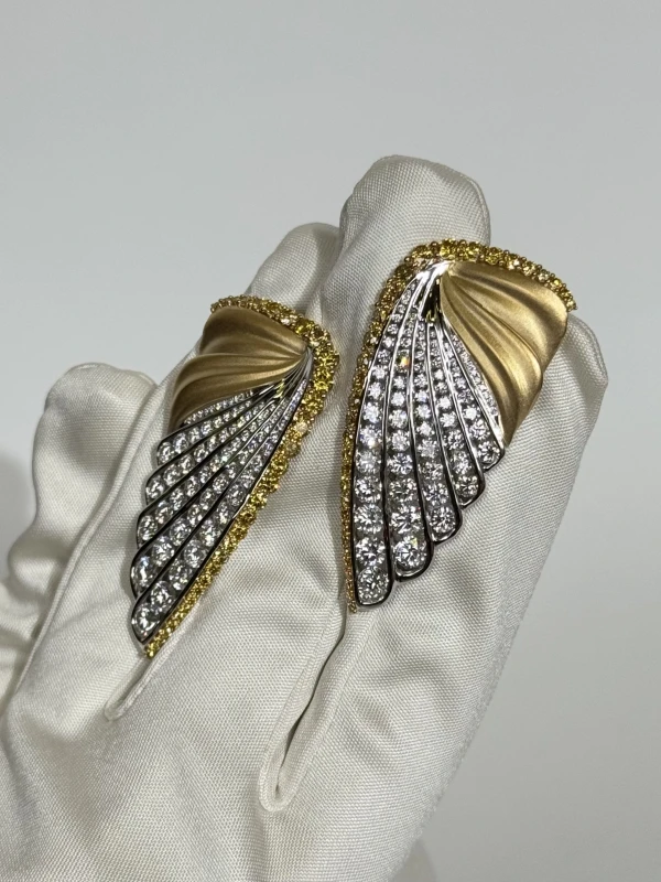 RalfDiamonds DIAMOND 9.86 CT EARRINGS RD52025 4