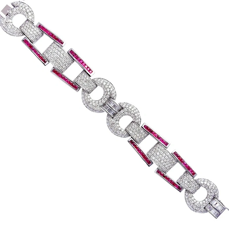 RalfDiamonds RUBIES 5.00 CT AND DIAMOND 17.50 CT BRACELET RDB 17.50 CT / 5.00 CT 2