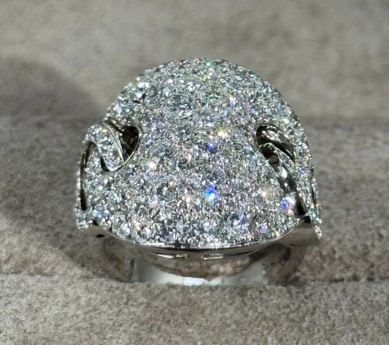 Bvlgari VINTAGE DIAMOND RING BVLGARI 6