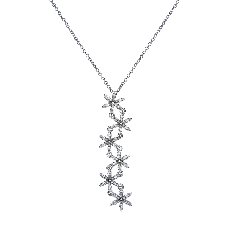 Pasquale Bruni FLOWERS DIAMOND PENDANT 14913B 1
