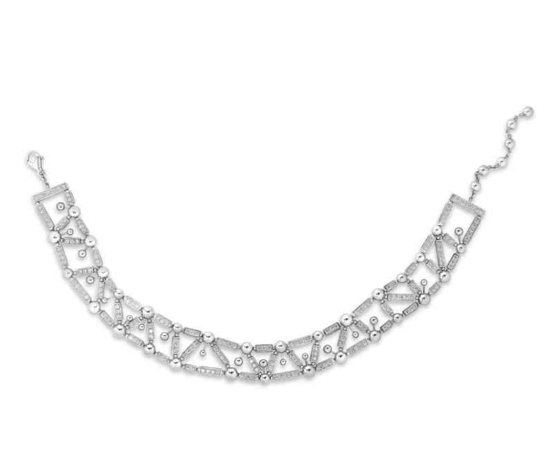 Bvlgari BVLGARI FIREWORKS COLLECTION DIAMOND CHOKER NECKLACE & BRACELET BR852498 336498 4