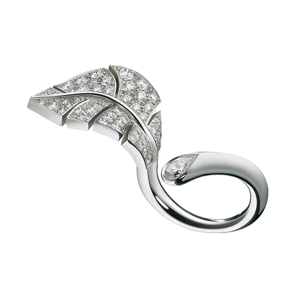 PLUME BETWEEN-THE-FINGER RING