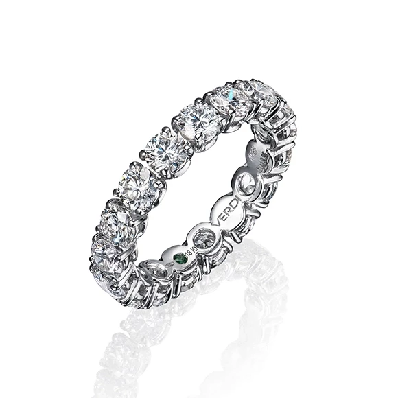 VERDI JEWELLERY ETERNITY DIAMOND RING 3.35 CT КА785