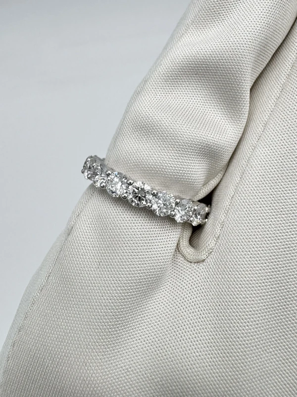 Graff ETERNITY ROUND DIAMOND 3.57 CT FINE WHITE/VS+ RING GR3.57CT 3