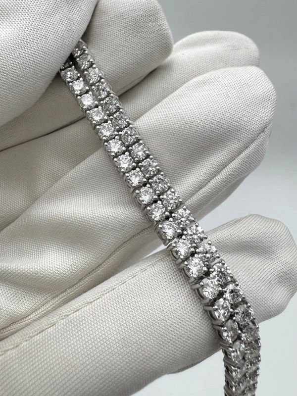 DeRosa ROUND DIAMOND 13.20 CT NECKLACE (SIZE 38.5) N893647 4