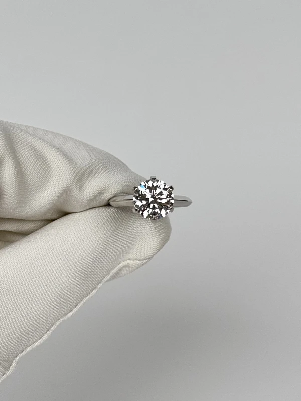 Tiffany & Co ROUND DIAMOND 2.93 CT I/VS2 EXEXEX T&Co 2.93  CT I/VS2 3