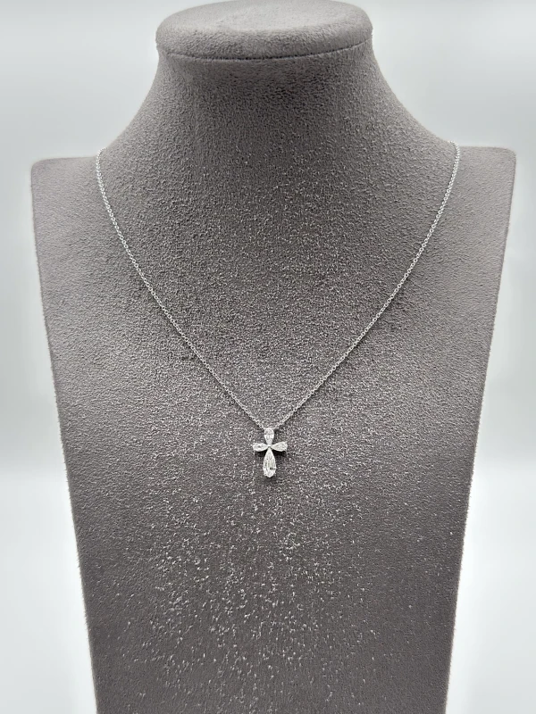 RalfDiamonds DIAMOND CROSS 0.53 CT G/VS PENDANT RD0.53 2