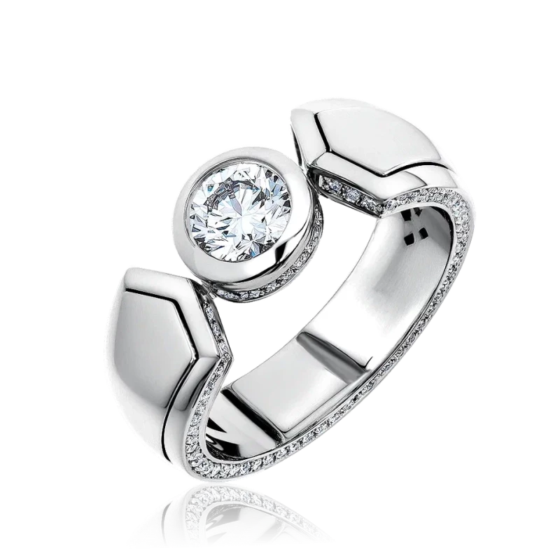 DIAMOND 1.30 CT E/VVS2 RING (GIA)