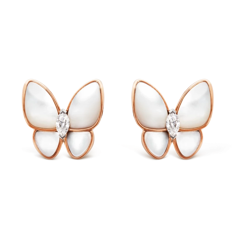 Серьги Two Butterfly