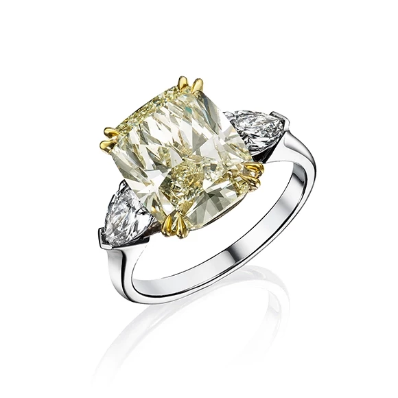 С БРИЛЛИАНТОМ 5.09 CT L/VS2