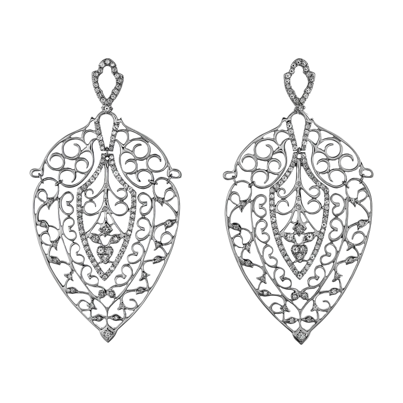 DIAMOND 2.93 CT EARRINGS