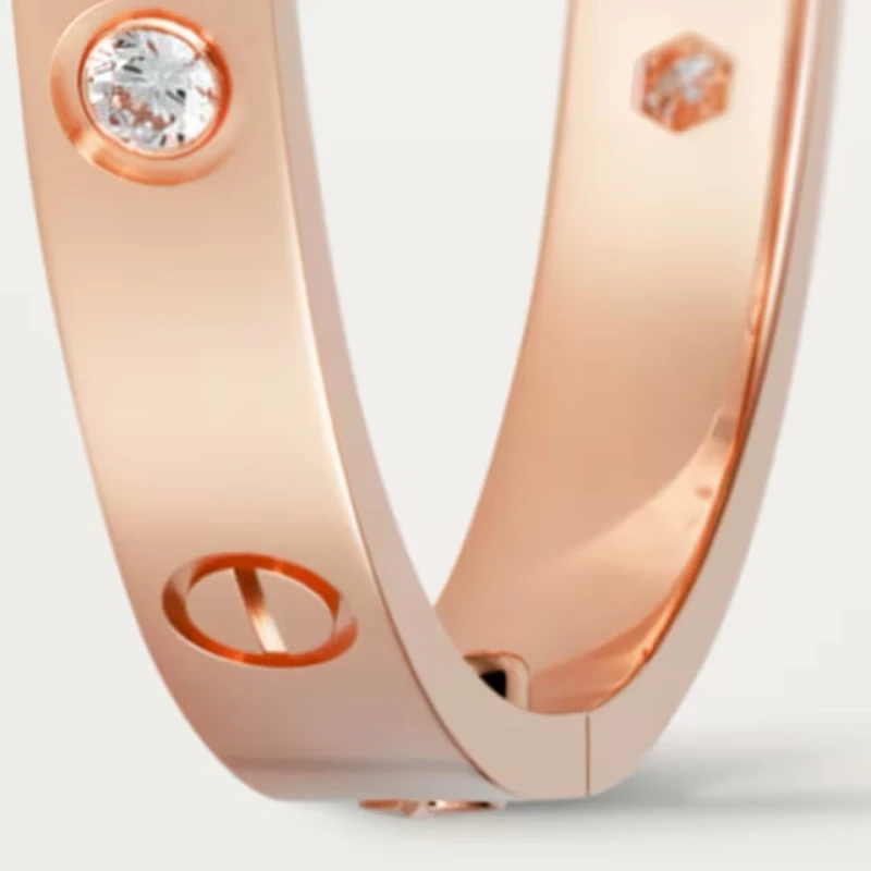 Cartier LOVE BRACELET, 4 DIAMONDS B6069917 8