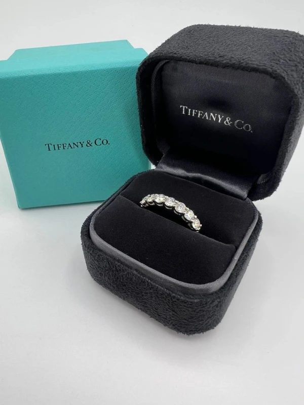 Tiffany & Co FOREVER BAND PLATINUM RING 0.91 CT 0.91 CT 4