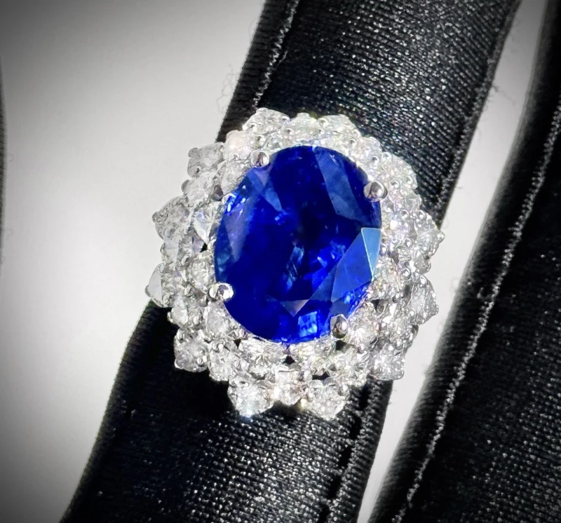 СЕРЬГИ NO NAME SAPPHIRE RING 10.07 CT sapphire ring 10.07 CT 7