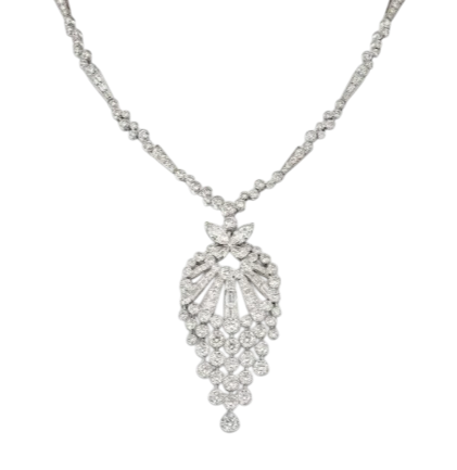 Butterfly Diamond 16.00 ct Necklace