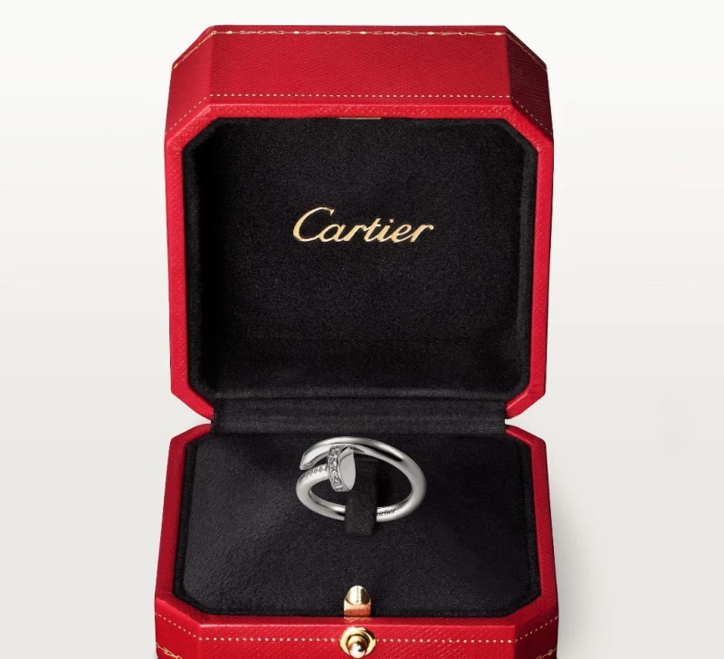 Cartier JUSTE UN CLOU RING, DIAMONDS (SIZE 52) B4092700-52 2