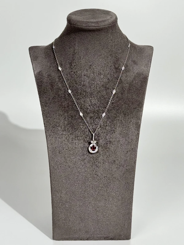 GRAFF RUBY & DIAMOND PENDANT GRD&R241003 3